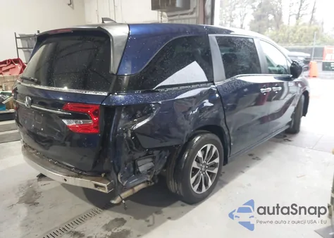 2022 Honda Odyssey Ex-L из США, поврежденный, VIN 5FNRL6H79NB062752